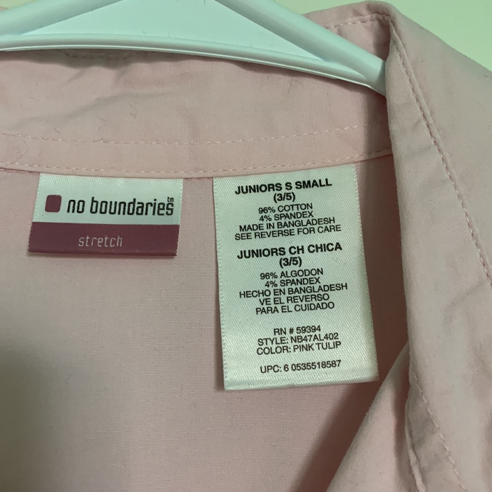 Pink button down - Picture 3 of 3